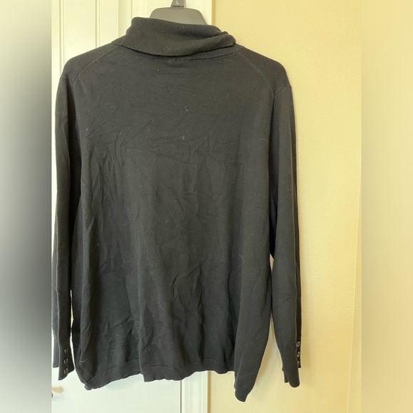Talbots black turtleneck Size 2X - Picture 4 of 6